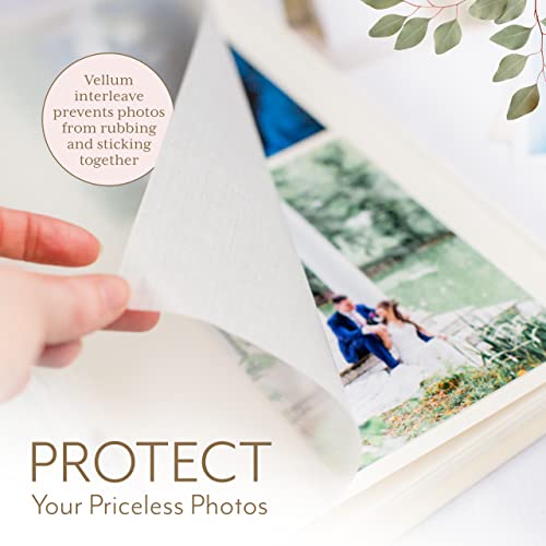 Your-Perfect-Day-Personalized-Large-Memory-Book-for-Family-Wedding-Anniversary-Guest-Memory-Book-Photo-Album-Scrapbook-50-Blank-Pages-Can-Fit-200-Pictures-Wedding-Scrapbook-Album-GoldCream