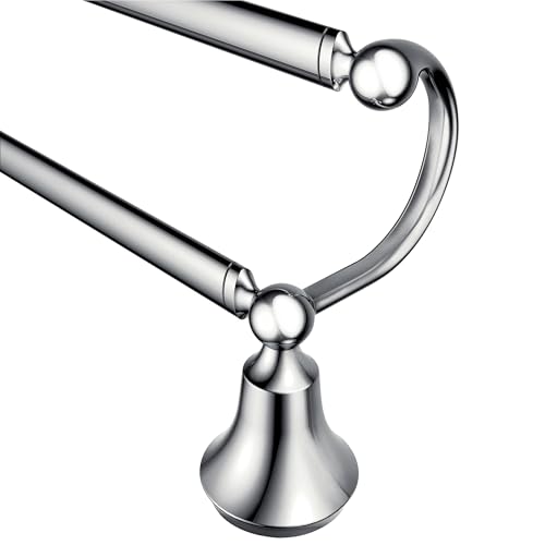 Moen YB5222CH Wynford 24-Inch Double Towel Bar, Chrome