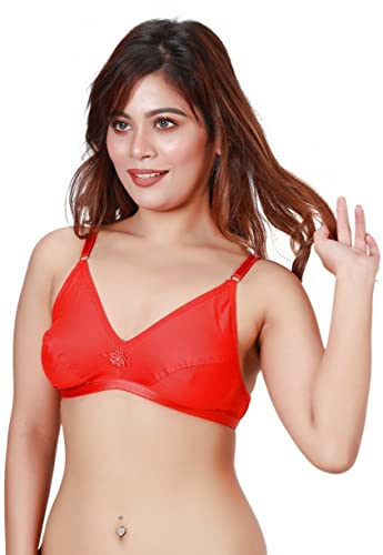 Image of SFC Fashions Womenss Cotton Blend T-Shirt Non Padded Underwire Bra