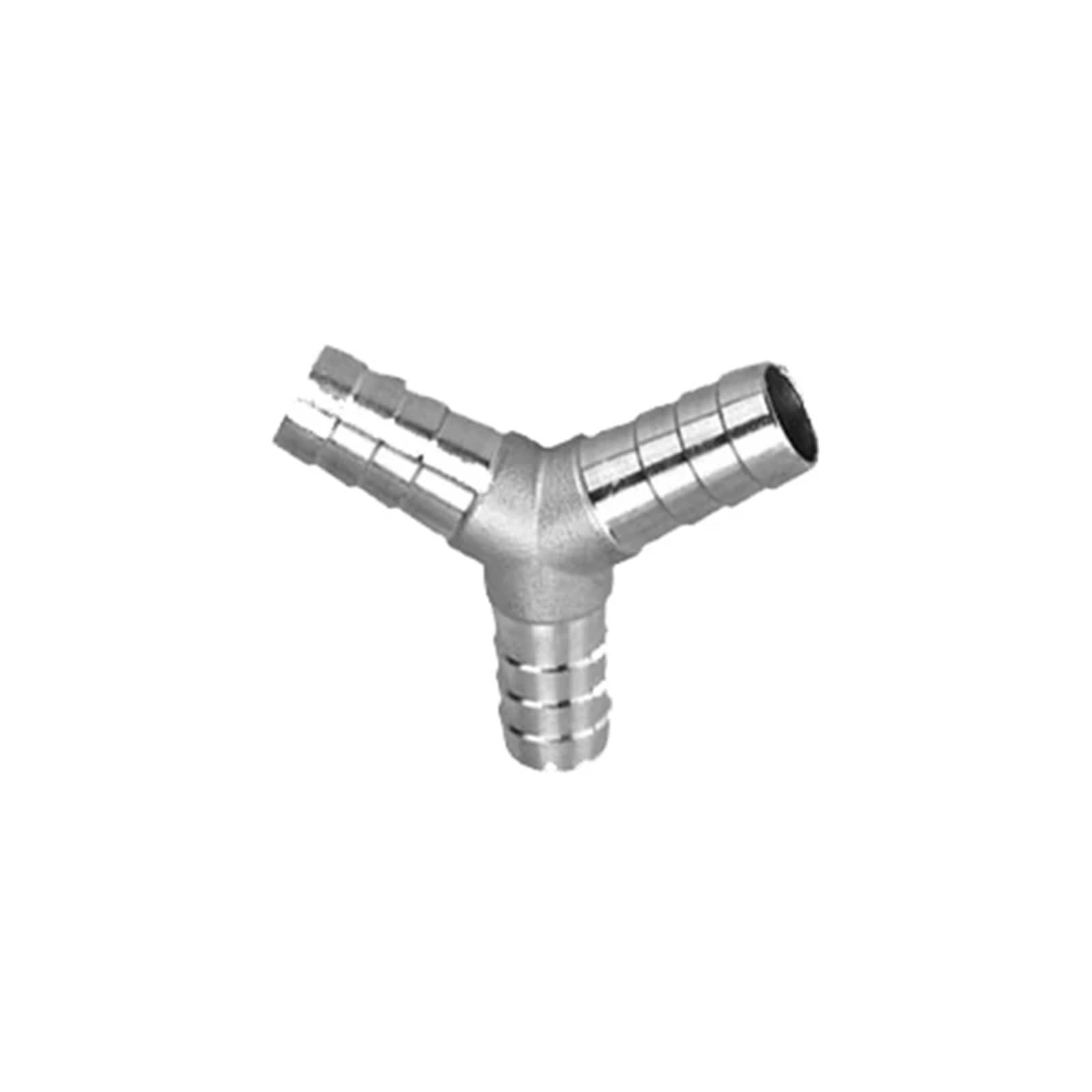 4mm 6mm 8mm 10mm 12mm 13mm 14mm 16mm 19mm Hose tee Y L Type Cross 3 4 Way Elbow 304 Stainless Steel Pipe Fitting Connector(19mm)