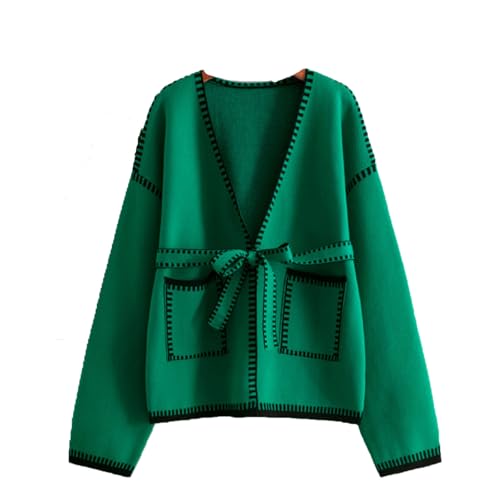 Image of JASCLS Women's Trendy Summer Long Sleeve Open Front Sweater Cardigans for Women