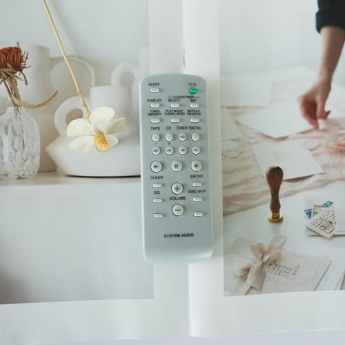 Télécommande de rechange RM-SC50 compatible avec micro-système Sony MHC-RG295