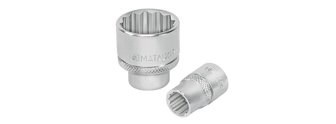 Matador Set di chiavi a bussola dodecagonale 12,5 (1/2) mm, 4114 9231
