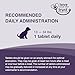 Nutramax Laboratories Denamarin Liver Health Supplement for Medium Dogs - With S-Adenosylmethionine (SAMe) and Silybin, 30 Tablets
