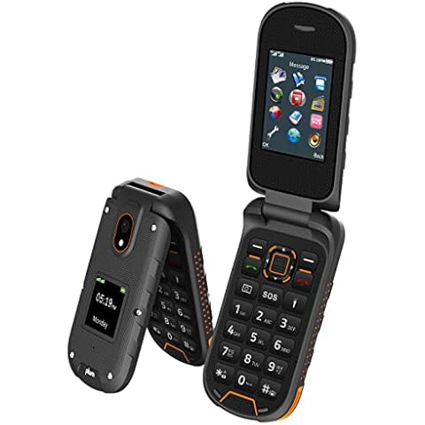 Plum RAM Plus 4G Volte Unlocked Rugged Flip Phone Cover