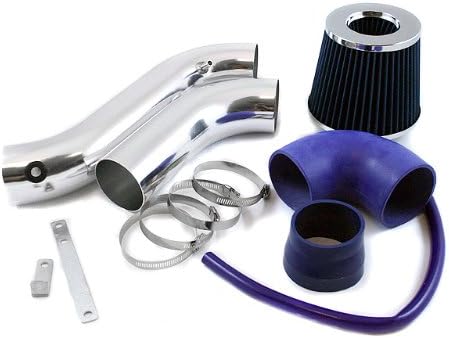 R&L Racing 3" Blue Cold Air Intake Kit + Filter For 2005-2009 Chrysler 300 3.5L V6