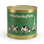 Flechard Burro ghee della Normandia 800g - dieta chetogenica - senza lattosio, digeribile - chiarificato secondo la ricetta Ayurvedica - latte di mucche al pascolo - Ghi (800gr.)