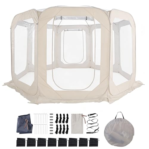 Carpa Globo Jardín Portátil para 6 Personas miniatura 1