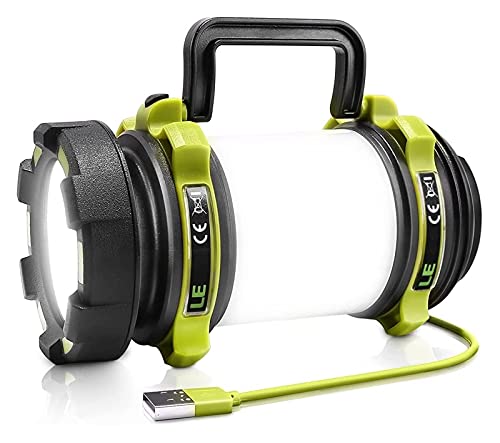 Lampe torche LED de camping pour illuminer vos soirées de pêche nocturne