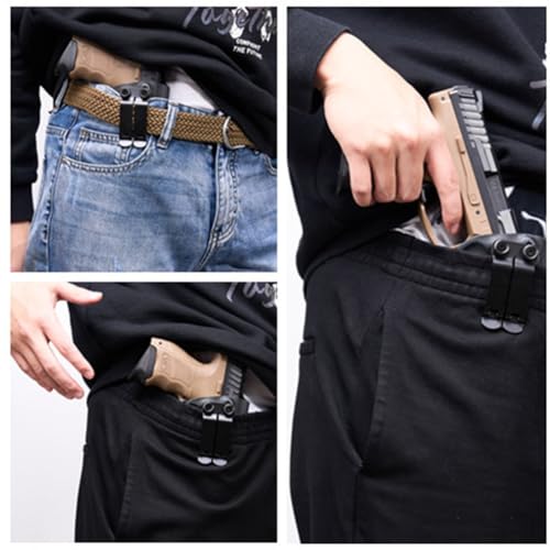 Kydex IWB Holster for Taurus GX4 Glock 19 43x mos Red Dot Optics Cut Ready Inside The Waistband Appendix Concealed Carry