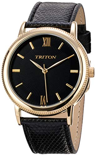 Relógio Analógico, Triton, Unissex, Dourado