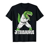 Jitsusaurus Funny Jiu-Jitsu Brazillian Ju Jitsu BJJ Boys Kid T-Shirt