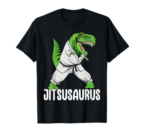Jitsusaurus Funny Jiu-Jitsu Brazillian Ju Jitsu Bjj Boys...