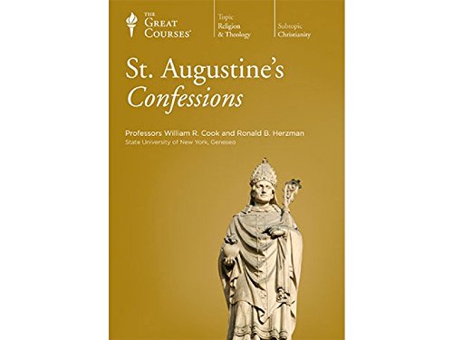 William R. Cook Amazon.com: The Great Courses: St. Augustine's Confessions : William R ...