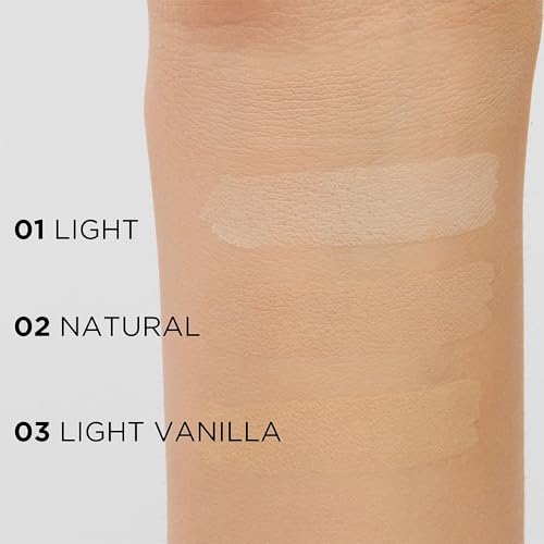 Eveline Cosmetics Variรฉtรฉ Mineral Powder Foundation No. 01 with Hyaluronic Acid, Medium to Full Coverage - Image 2