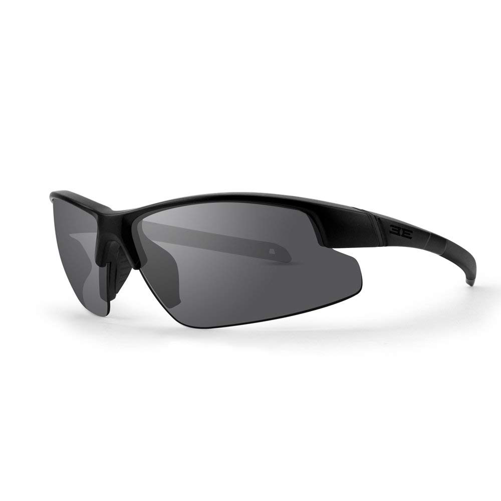 Epoch Bravo Black Polycarbonate Frame with Smoke Polarized Super-Hydrophobic Lens