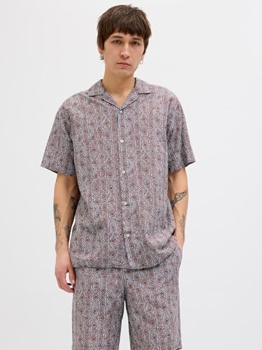 Jorseersucker AOP Shirt Ss – Ansicht 2