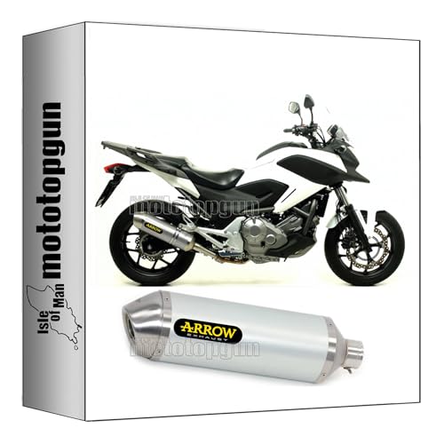 Pot echappement Arrow 71796AO aluminium et acier pour Honda NC 700