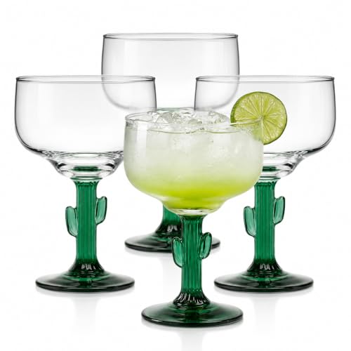 Libbey Kaktus Margarita Gläser, 4 Stück