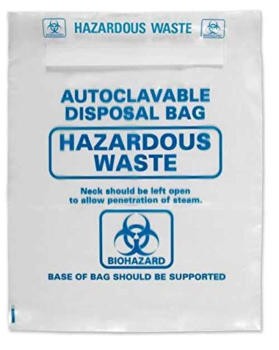 Heathrow Scientific Autoclave Bags 610 x 810mm, pk200 - Heath