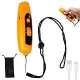 Hygiénique et facile à utiliser : contrairement aux pipes à dents traditionnelles, ce sifflet électronique évite le transfert de germes. Bouton de commande facile : sans danger pour les utilisateurs multiples lors d'événements sportifs ou d'écoles de chiens