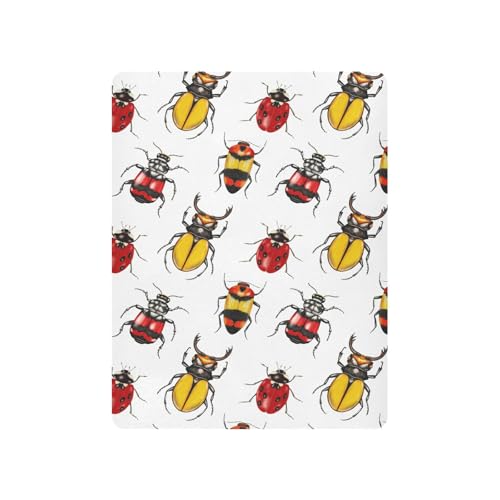 Selerdon G384106565P821C876S1914 Crib Sheets Beetle Insect Ladybugs Baby Crib Sheets Mattress Cover For Boys And Girls Soft Breathable Fitted Kids Toddler Bed Sheets 52 Inch X 28 Inch X 9 Inch thumb #1