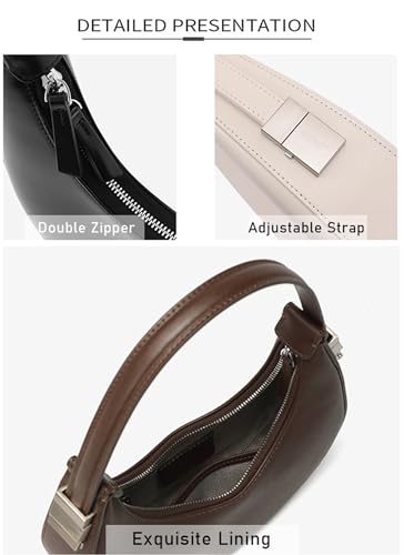 Bolso pequeño para mujer con doble cierre de cremallera miniatura 5