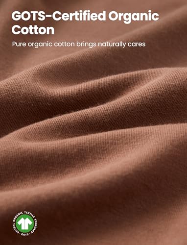 PATPAT Organic Cotton Baby Footie Pajamas with Two-Way Zipper & Fold-Over Mittens, Soft Stretchy Romper for Newborn Boy Girl4