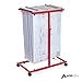 Adir Mobile Blueprint Holder - Adjustable Blue Print Storage Organizer and Construction Plan Holder – Plans Rack for Jobsite and Office (Without Blueprint Clamps)