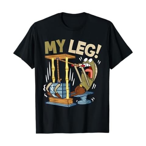 Mademark x SpongeBob SquarePants - My Leg Legs Day Weight Lifting Bodybuilding SpongeBob Gym T-Shirt Cover