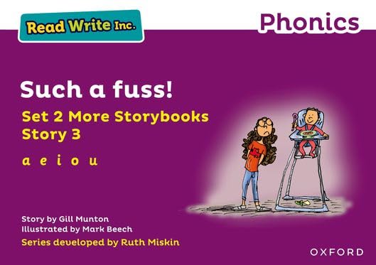 Read Write Inc Phonics: Purple Set 2 More Storybook 3 Such a fuss ...