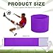 PATIKIL Soccer Captain Armband, 11 Pcs Captain Arm Bands for Soccer Elastic Captain Arm Band Sports Captain Armbands for Youth Adult Football Team Training Purple
