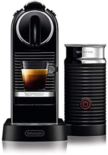 Nespresso CitiZ&Milk Espresso Machine by De'Longhi, Black, Small