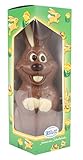 Klett Schokolade Hase Oskar aus Vollmilchschokolade – Osterhase Schokolade in einer dekorativen Geschenkbox – Geschenk zu Ostern, 150g