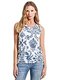 sommertop damen Cecil Top mit V-Ausschnitt und allover Print