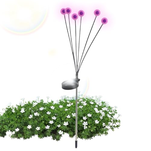 Lumières solaires pour Halloween oscillantes à effet luciole LED