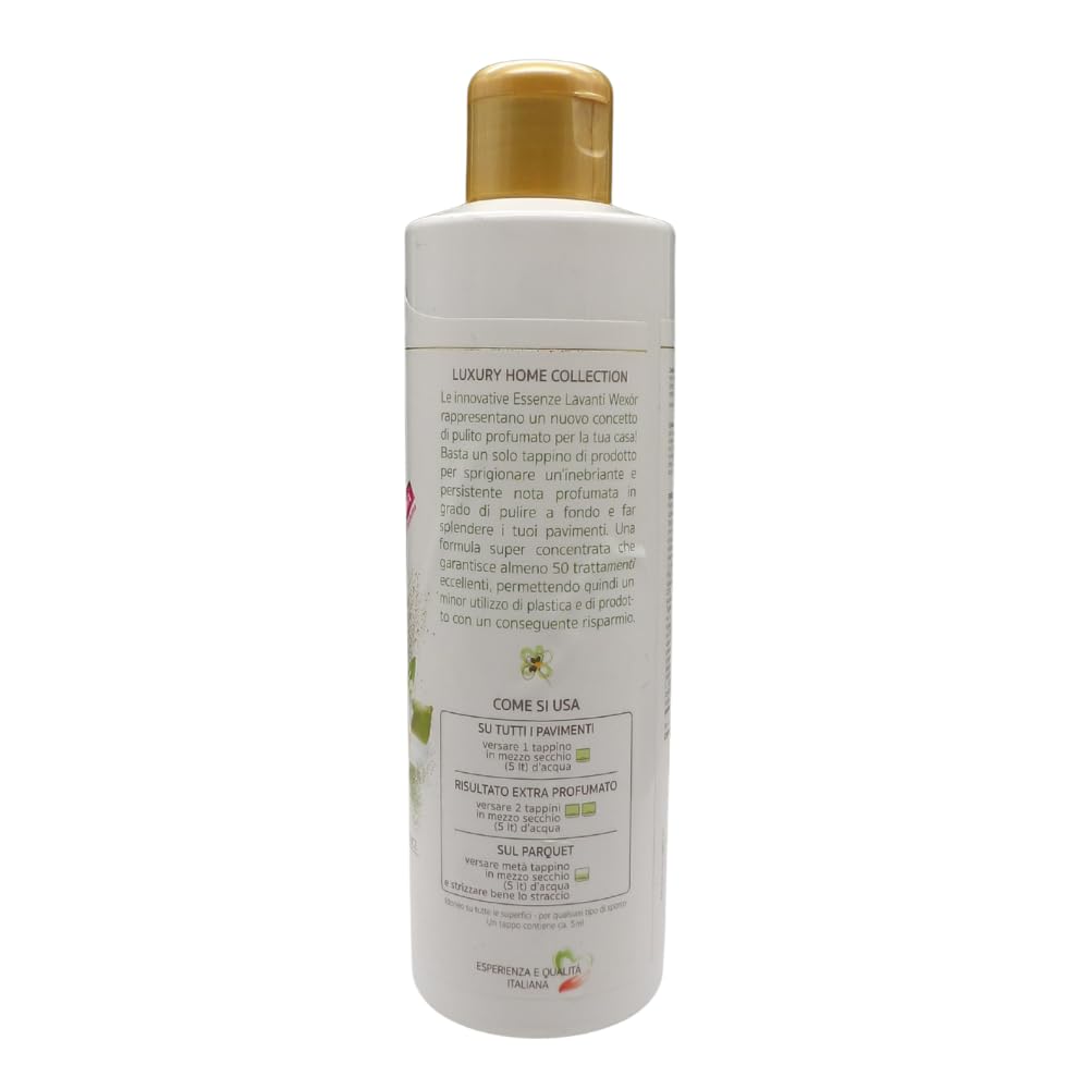 Essenza Lavante per Pavimenti, Esplosione di Pulito e Profumo, Disponibile in Diverse Fragranze, 235ml (4 Unità, Neroli)