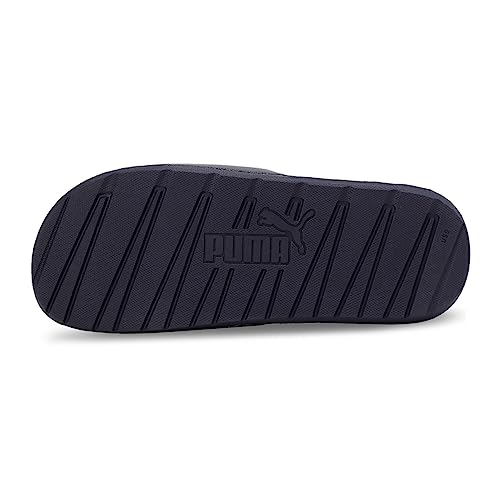PUMA PUMA Men's Cool Cat 2.0 Slide Sandal, Parisian Night White Red, 11