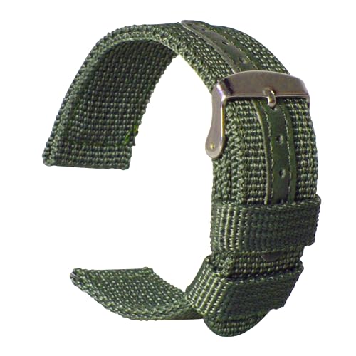 Bracelet de montre en nylon vert pour vos activités sportives et outdoor