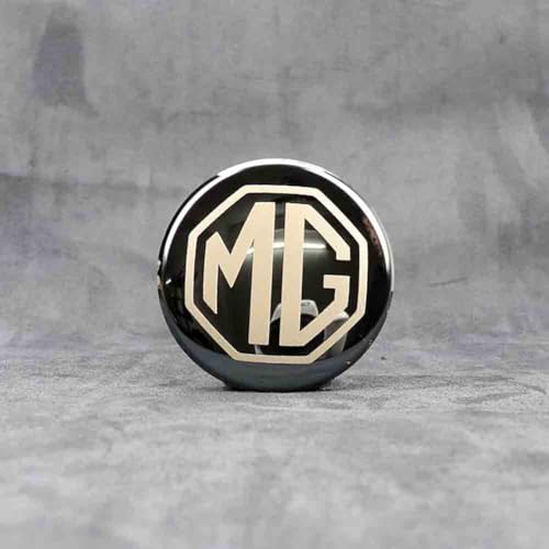LAVIYE 4 Pezzi Auto Coprimozzi per MG 58mm, Coprimozzo Centrale Copricerchi Mozzo Tappi Cerchi Ruota Coperchio per Cerchione Copricerchio,B