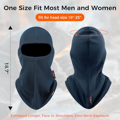 Image of FR Balaclava Face Mask Flame Resistant Balaclava FR Mask for Men Arc Rated NFPA2112 CAT2 Cover Hood for Welding