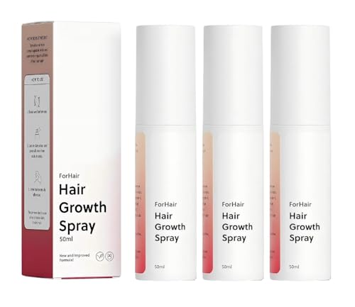 Advanced Natural Hair Growth Oil Spray - Promeut des cheveux plus épais, plus sains, répare et prévient la perte de cheveux. Flacon de 50 ml pour cheveux plus forts et volumineux. Parfait pour une