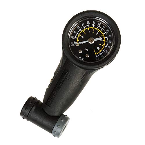 Preisvergleich Produktbild Cutogain Fahrrad-Reifendruckprüfer, Luftdruckmessgerät, Barometer, 160 PSI professionelles Fahrradbarometer