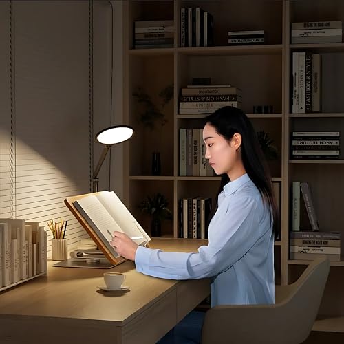 Image of Sunchhaya New Book Stand for Reading, Writing, Painting and Used As Laptop Stand for Desk, 360 Degree Rotatable Multi-Functioal Book Reading Stand Adjustable Height-Angle (BG-2VB1)
