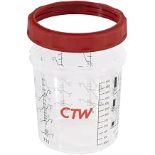 CTW International HC-650 650Ml Hard Cup & Collar for The Disposable Paint Cup System