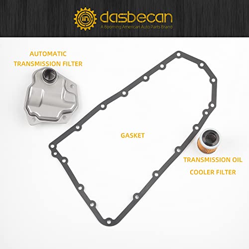image for Dasbecan Automatic Transmission Filter Oil Pan Gasket Kit Compatible w