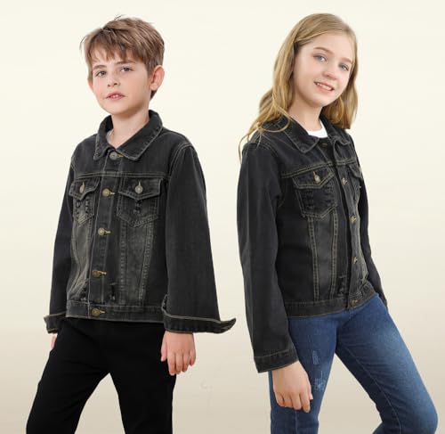 Image of Cromoncent Toddler Denim Jacket for Boys Girls