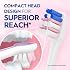 Oral-B Gum Care Sensitive toothbrushes, 1 Count tootbrush Extra Soft, Gentle on Teeth, Gentle on Gums, Extra Soft Tooth Brush, Compact Toothbrush