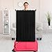 Windkream Privacy Curtain for Dance Bag Suitcase Portable Changing Room Privacy Curtain Without Rack Partition Screens for Dancer Backstage Accessories, Camping, Window Shades (Black)