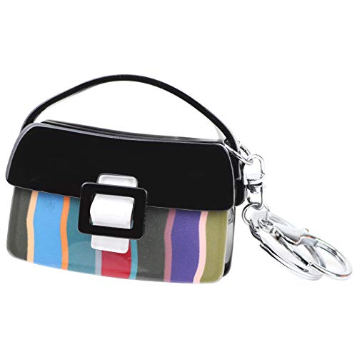 Mini porte-clés acrylique 3D WEVENI pour retrouver facilement ses clés de sac